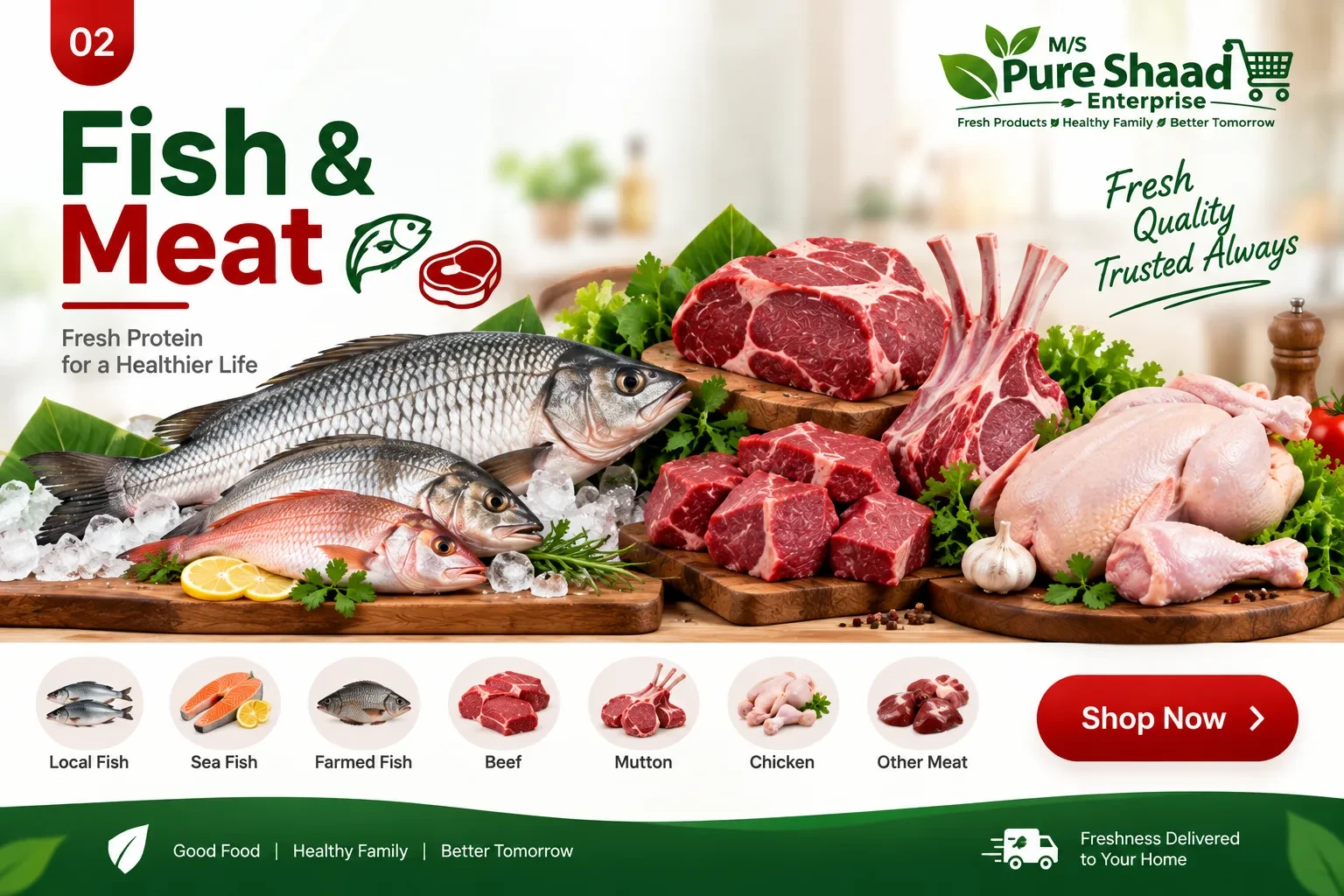 Fish & Meat