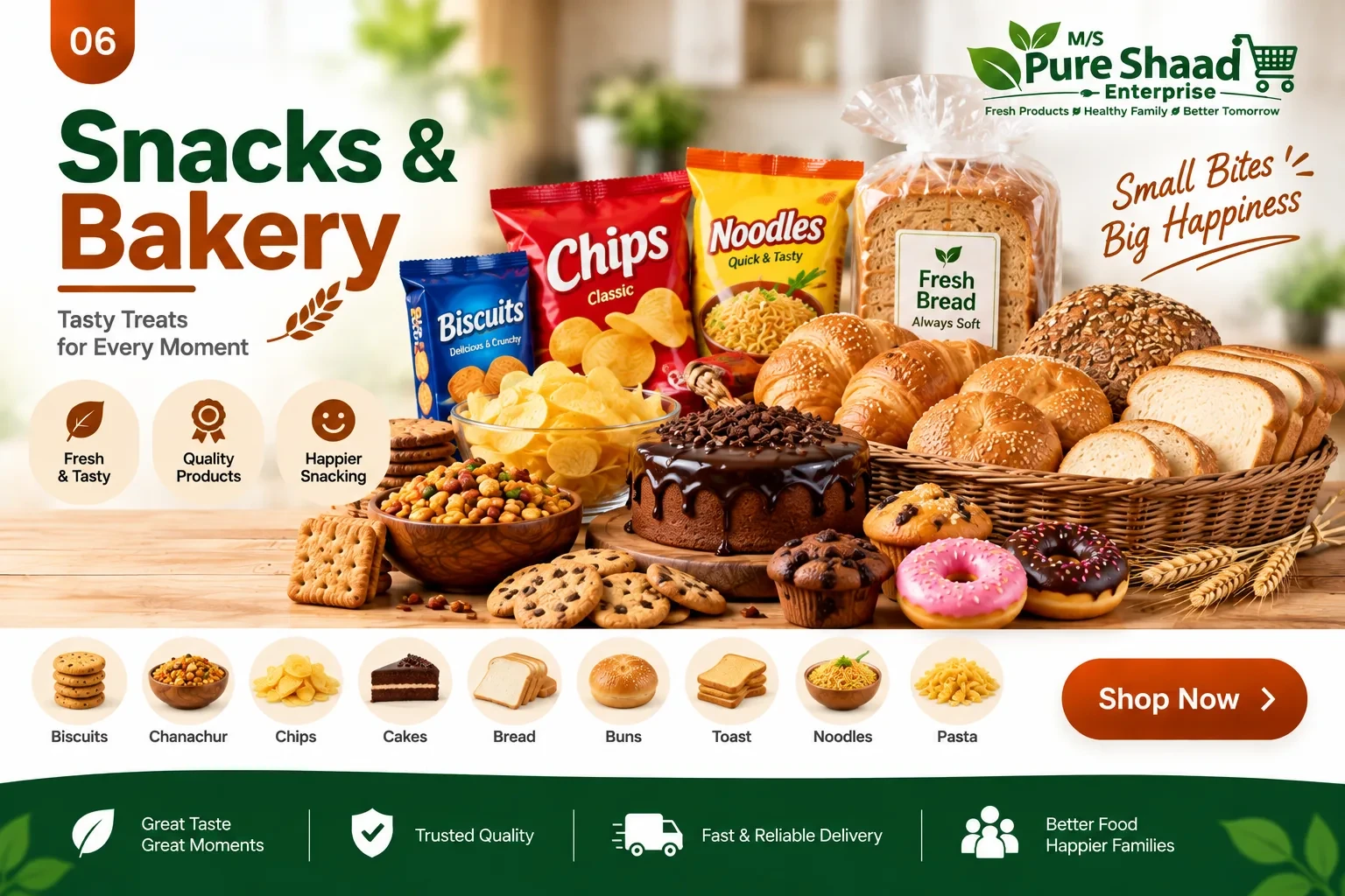 Snacks & Bakery